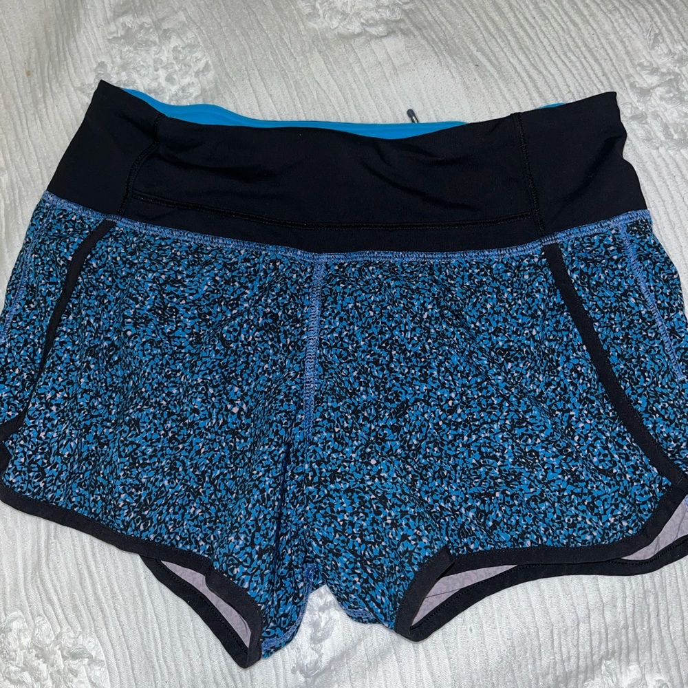 Multicolor Lululemon shorts size 2
